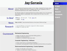 Tablet Screenshot of jgorasia.com
